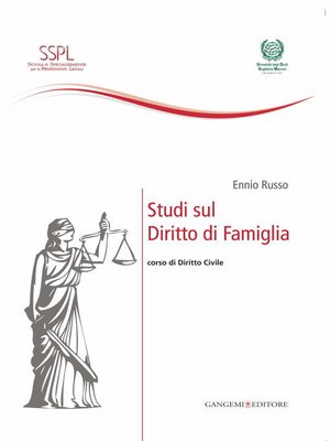 cover image of Studi sul Diritto di Famiglia